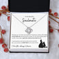 To My Beautiful Soulmate - Love Knot Necklace
