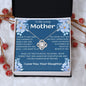 To My Loving Mother - Love Knot Necklace
