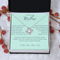 To My Loving Mother - Love Knot Necklace