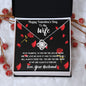 To My Wife Happy Valentine's Day - Love Knot Necklace