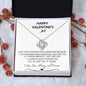 HAPPYVALENTINE'S_AY - LOVE KNOT NECKLACE