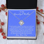 To My Beautiful Loving Mother - Love Knot Necklace