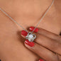 To My Granddaughter Love Grandma - Love Knot Necklace
