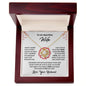To My Beautiful Wife - Love Knot Necklace