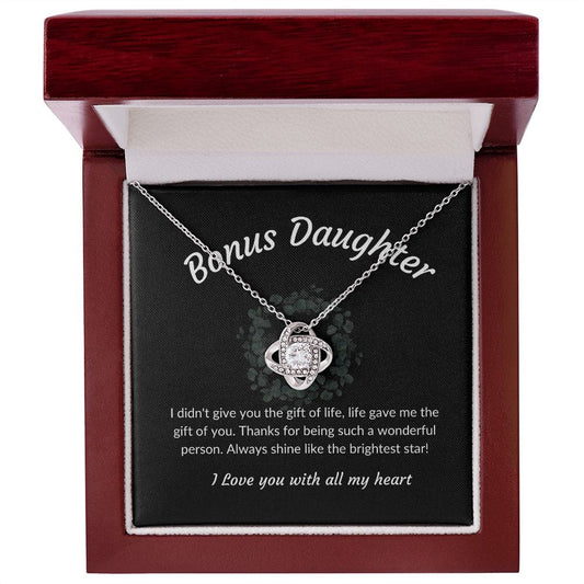 Bonus Daughter Love Knot Necklace