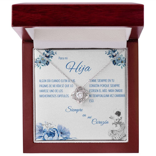 Para mi Hija - Love Knot Necklace