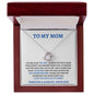 To My Mom Love Son - Love Knot Necklace