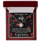 To My Wife Happy Valentine's Day - Love Knot Necklace