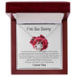 I'm So Sorry - Love Knot Necklace