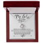 To My Wife - Love Knot Necklace
