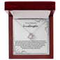 To My Beloved Granddaughter - Love Knot Necklace