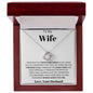 To My Wife - Love Knot Necklace