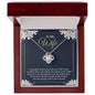 To My Wife - Love Knot Necklace