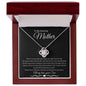 To My Amazing Mother Love Son - Love Knot Necklace
