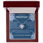 To My Loving Mother - Love Knot Necklace