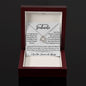 To My Soulmate - Love Knot Necklace