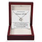 To My Beautiful Future Wife - Love Knot Necklace