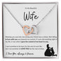 To My Beautiful Wife - Interlocking Hearts