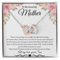 To My Amazing Mother Love Son - Interlocking Hearts Necklace