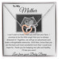 To My Mother - Interlocking Hearst Necklace