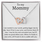 To My Mommy - Interlocking Hearts Necklace