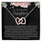 To My Beautiful Daughter - Interlocking Necklace