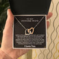 To My Future Wife - Interlocking Hearts Necklace