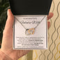 To My Beautiful Future Wife - Interlocking Hearts Necklace