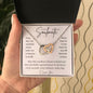 To My Soulmate - Interlocking Hearts Necklace
