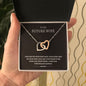 To My Future Wife - Interlocking Hearts Necklace