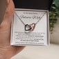To My Beautiful Future Wife - Interlocking Hearts Necklace