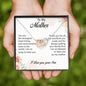 To My Mother Love your Son - Interlocking Hearts Necklace