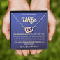 You Are Not My Wife - Interlocking Hearts Necklace