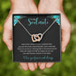 To My Soulmate - Interlocking Hearts Necklace