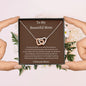 To My Beautiful Mom - Interlocking Hearts Necklace