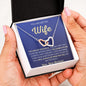 You Are Not My Wife - Interlocking Hearts Necklace