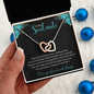 To My Soulmate - Interlocking Hearts Necklace