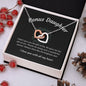 Bonus Daughter Interlocking Hearts Necklace