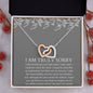I am Truly Sorry - Interlocking Hearts Necklace