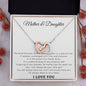 Mother & Daughter - Interlocking Hearts Necklace