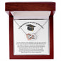 Congratulations on your graduation! - Interlocking Hearts Necklace