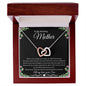 To My Amazing Mother Love Son - Interlocking Hearts Necklace