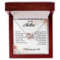 To My Mother Love your Son - Interlocking Hearts Necklace