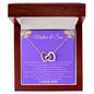 Mother & Son - Interlocking Hearts Necklace
