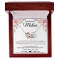 To My Amazing Mother Love Son - Interlocking Hearts Necklace