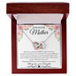 To My Amazing Mother Love Daughter - Interlocking Hearst Necklace