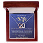 You Are Not My Wife - Interlocking Hearts Necklace