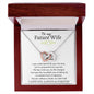To My Future Wife - Interlocking Hearts Necklace