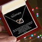 To My Soulmate - Interlocking Hearts Necklace