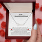 To My Beautiful Girlfriend - Personalized Name Necklace